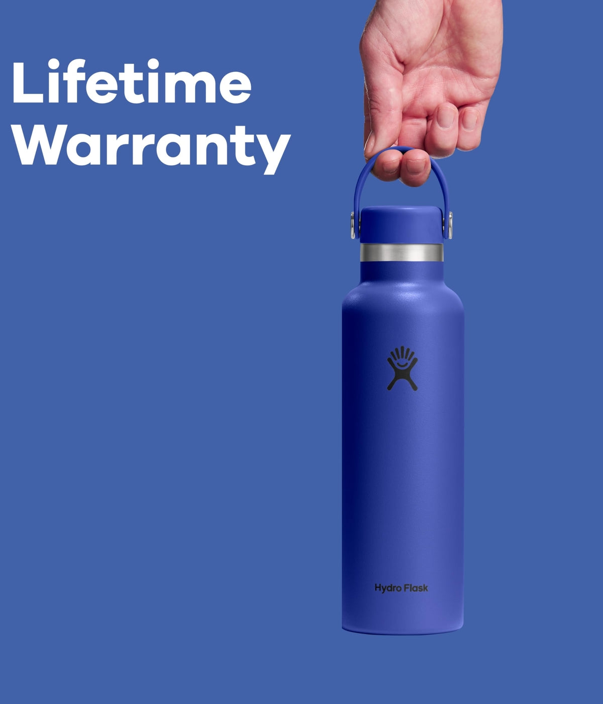 Hydro Flask 21 oz bouteille standard avec bouchon Flex