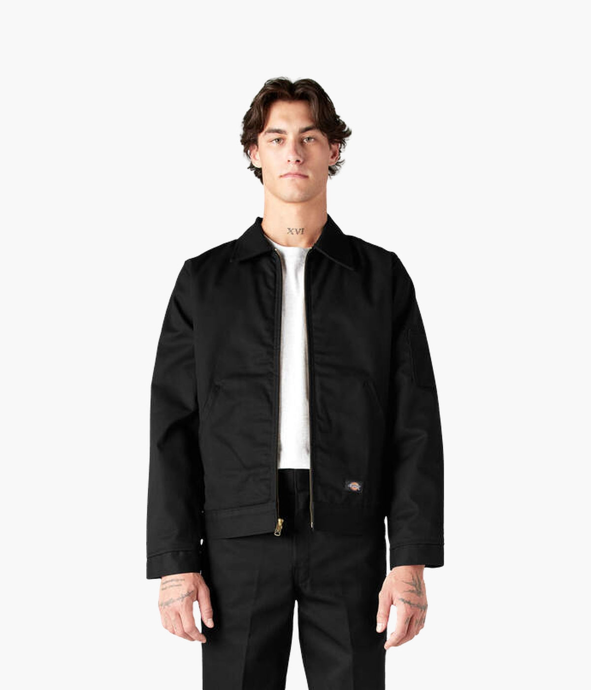 Dickies Men's Insulated Eisenhower Jacket | Durable Twill Shell