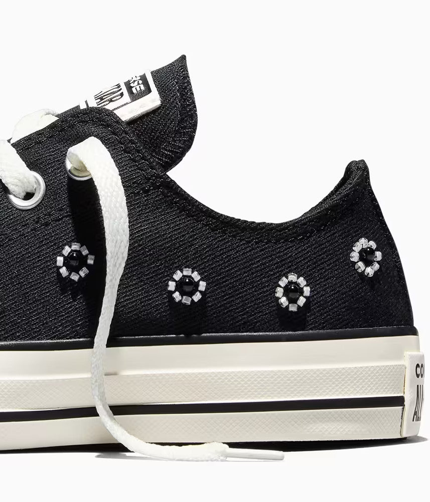 Converse Chuck 70 Canvas & Suede | Beaded Flowers & OrthoLite