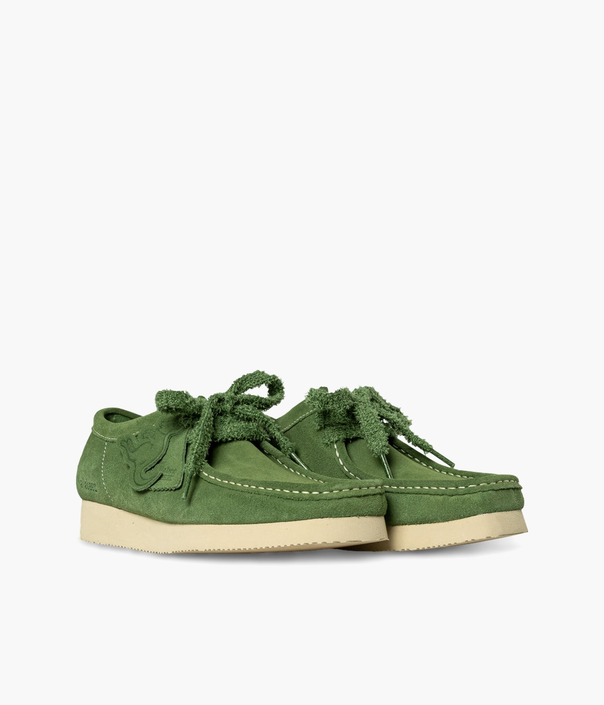 Clarks Men's Wallabee 2604 | Green Suede & Vibram® Sole | NEON Canada