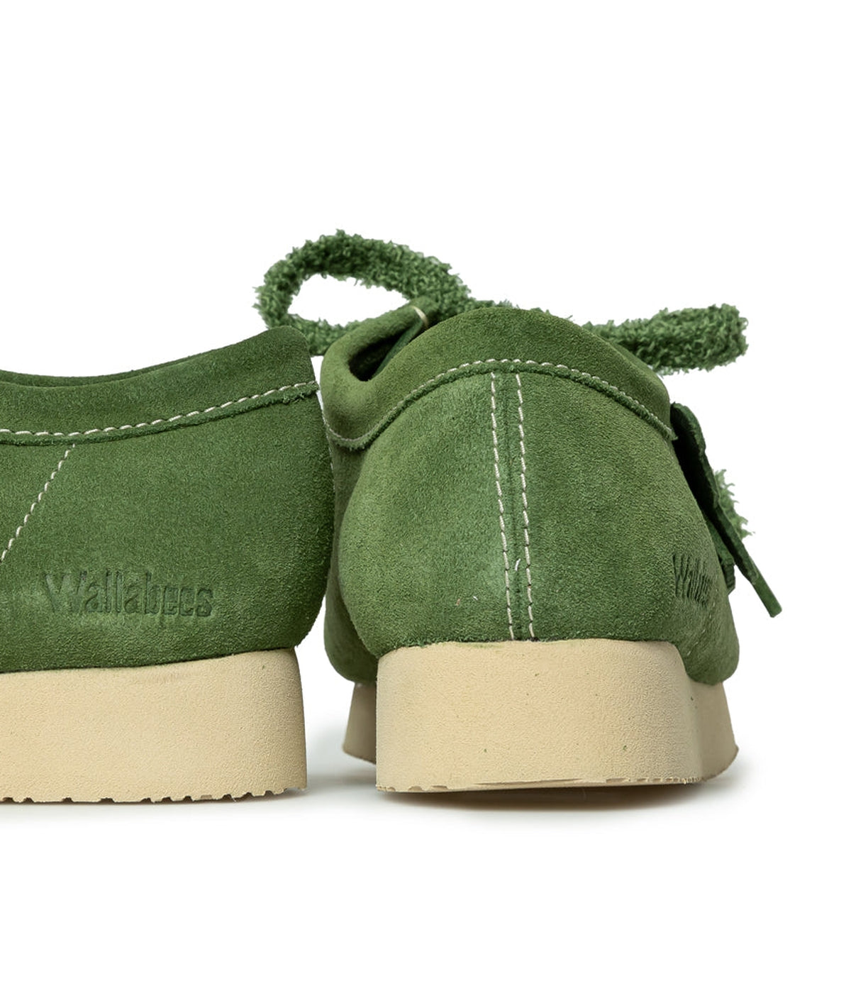 Clarks Men's Wallabee 2604 | Green Suede & Vibram® Sole | NEON Canada