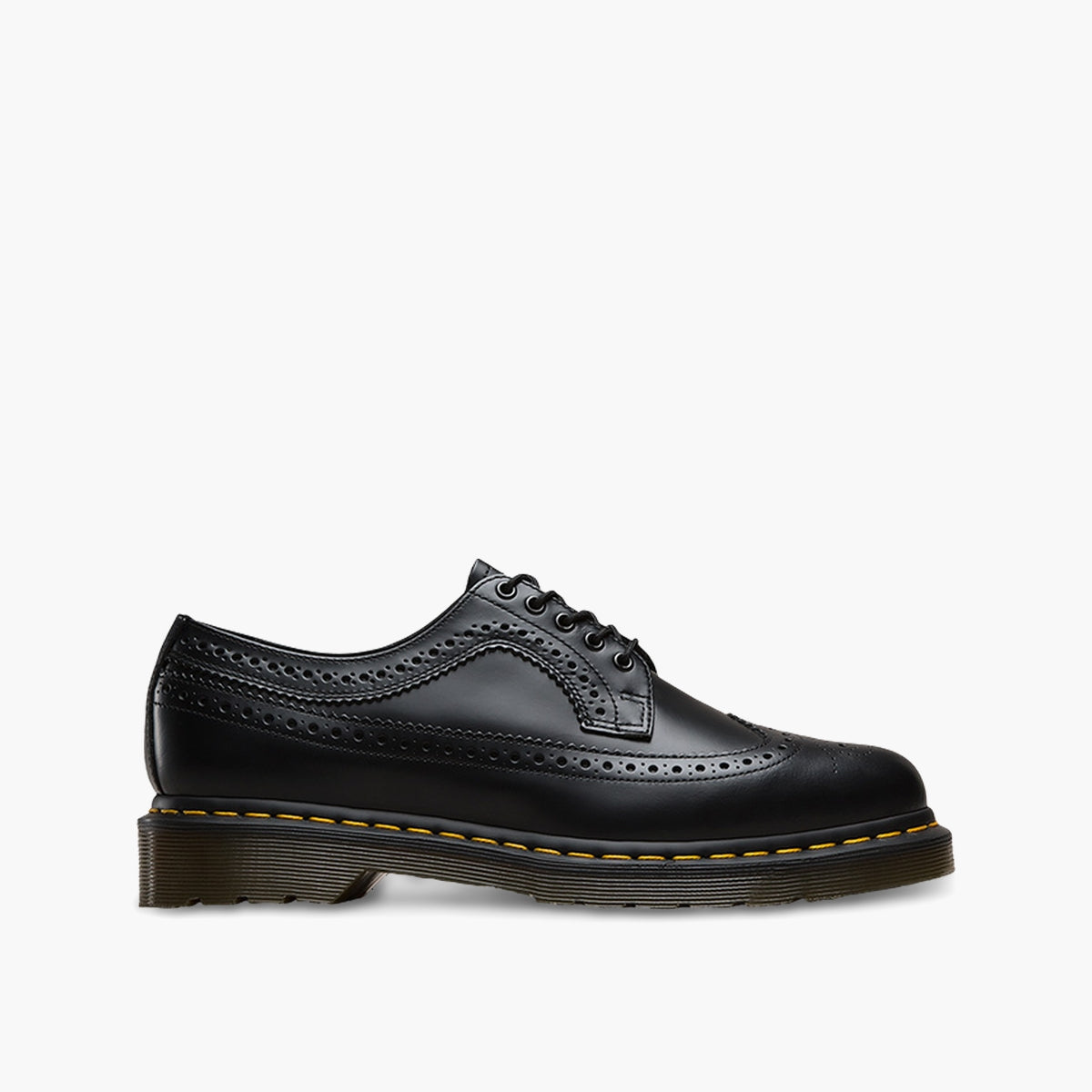 Yellow Stitch Smooth Leather Brogue Shoes 3989 Yellow Stitch Doc Marten Brogue Shoes Doc Martin 3989  main image 2
