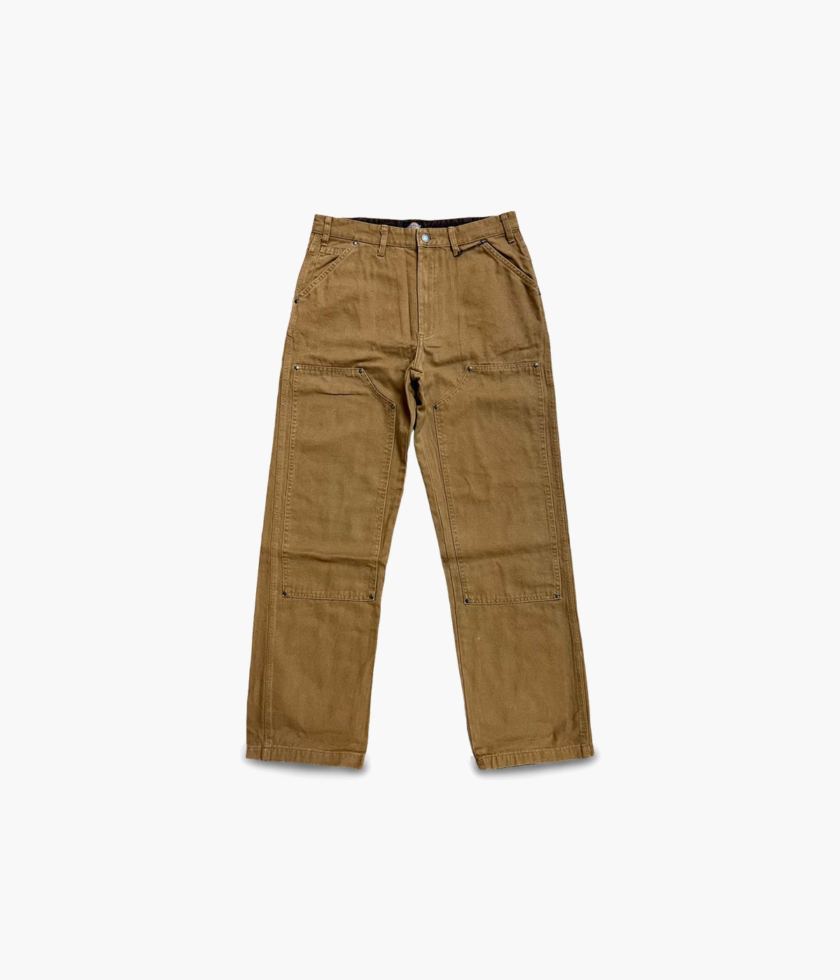 Dickies Men's Double Front Duck Pants | Reinforced Knees & Relaxed