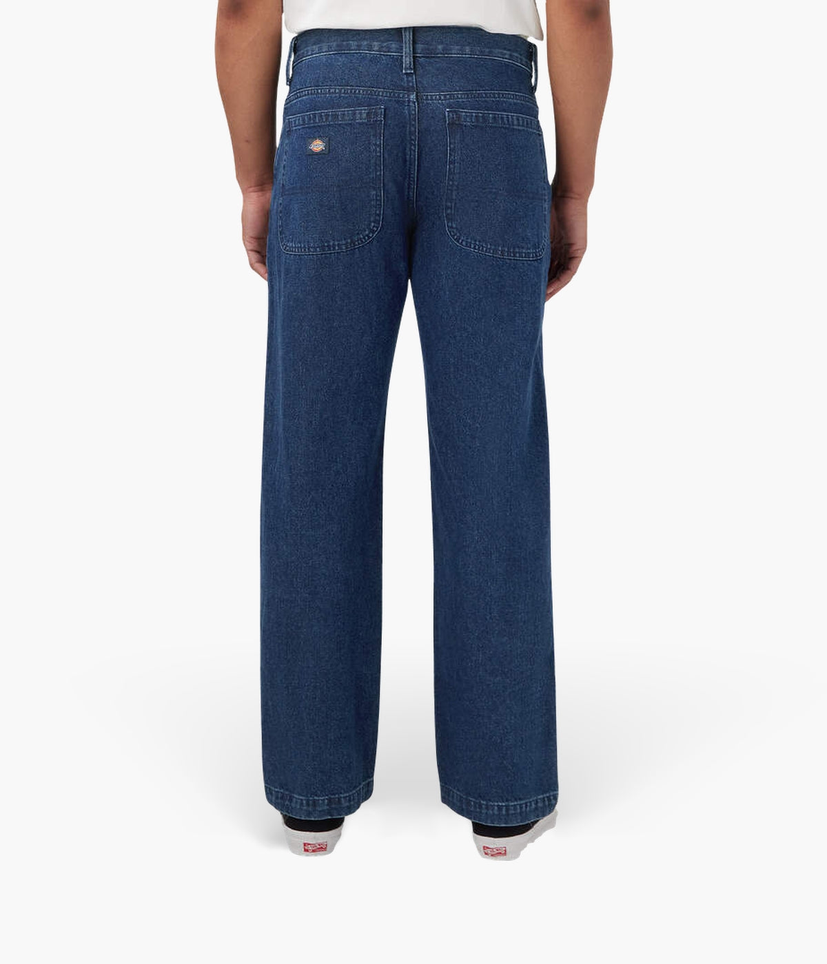 Dickies Men's Loose Fit Double Knee Jeans | Durable Denim