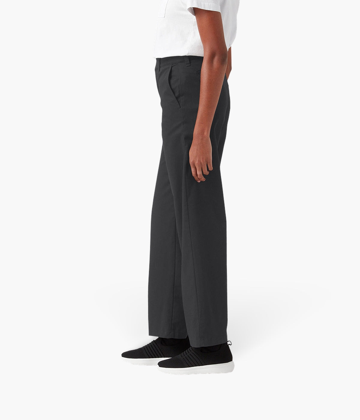 Dickies Women's Relaxed Fit Pants | Stretch Twill & Wide Leg