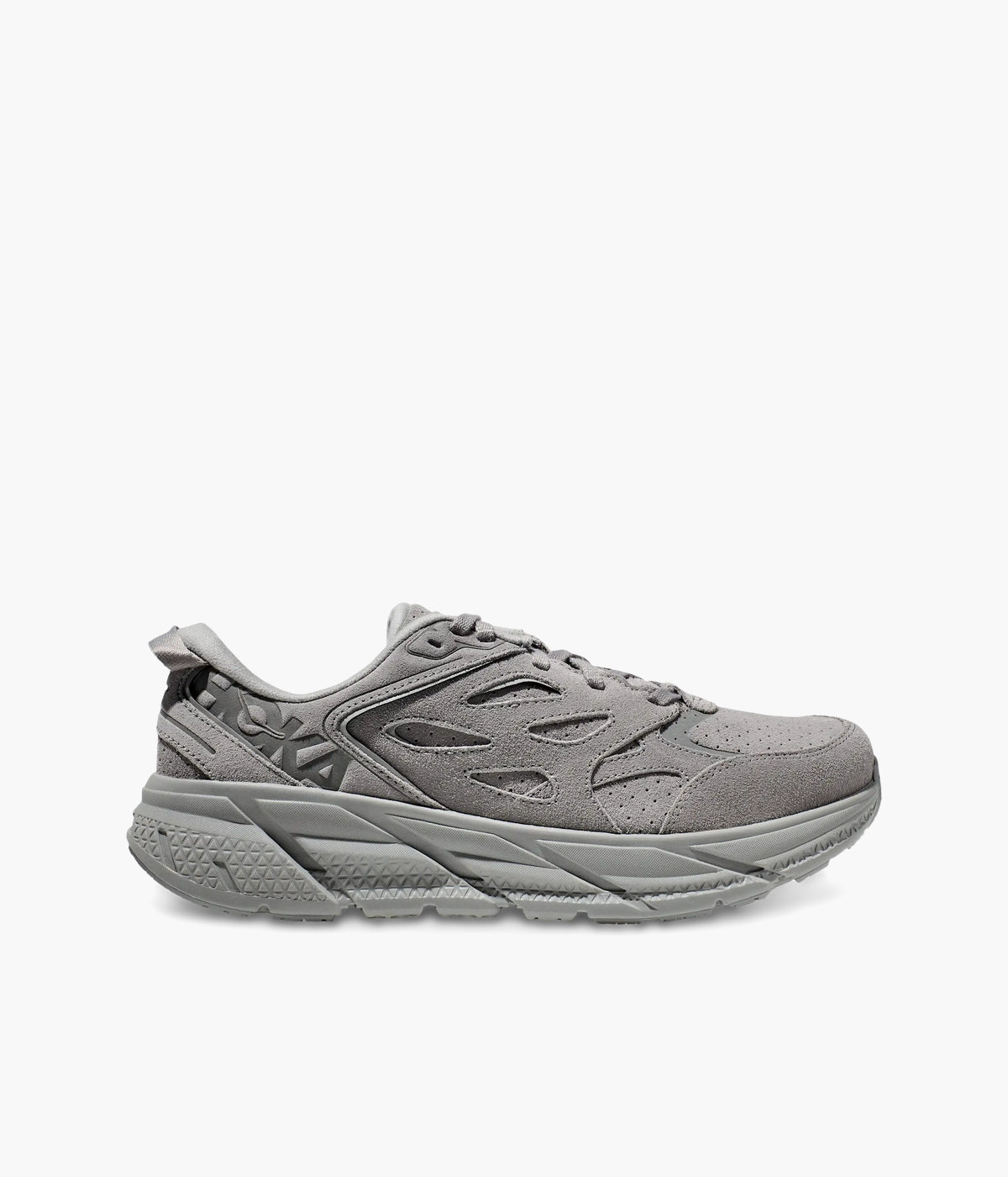Hoka Men's Clifton L Suede | Suede & MetaRocker™ Geometry | NEON