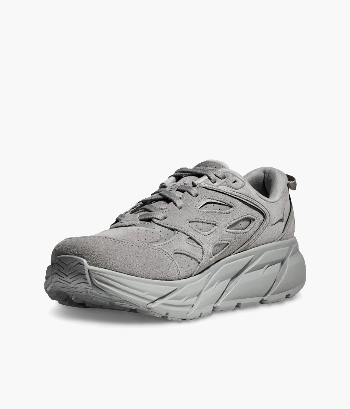 Hoka Men's Clifton L Suede | Suede & MetaRocker™ Geometry | NEON