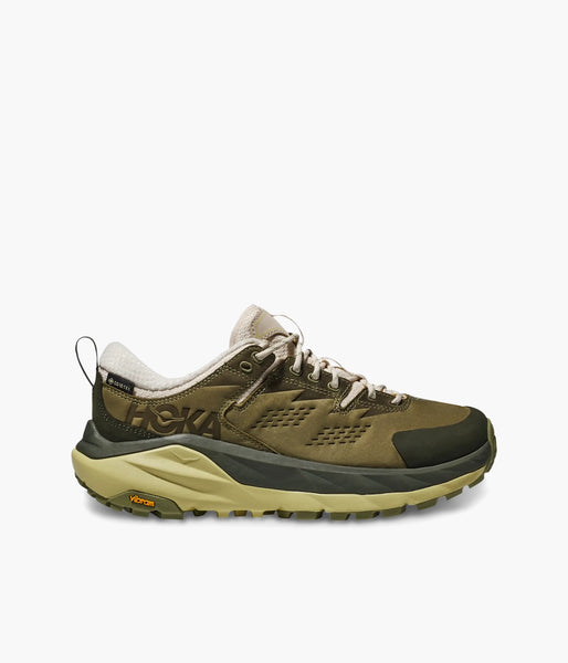 Hoka Men's Kaha Low GTX | Nubuck Leather & Vibram® Megagrip