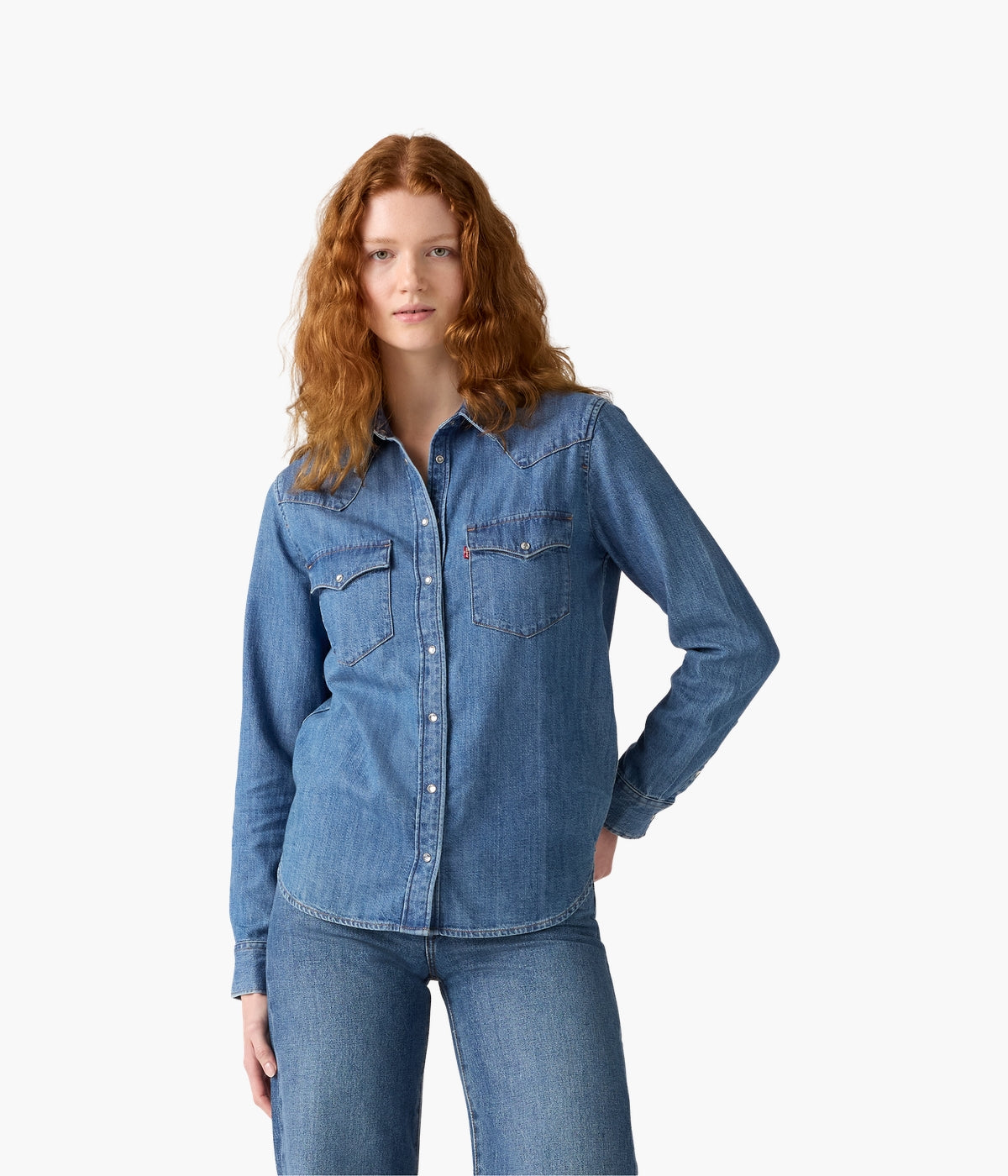 Levis The Ultimate Women's Western Shirt | Cotton Blend & Pearl