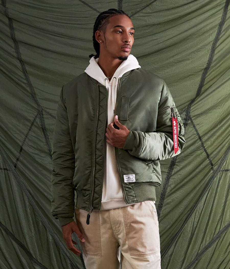Alpha Industries MA-1 MOD Bomber | Water-Resistant Nylon
