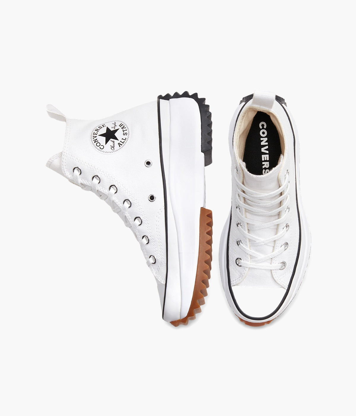 Converse Run Star Hike High Top | Platform Canvas Sneakers | NEON
