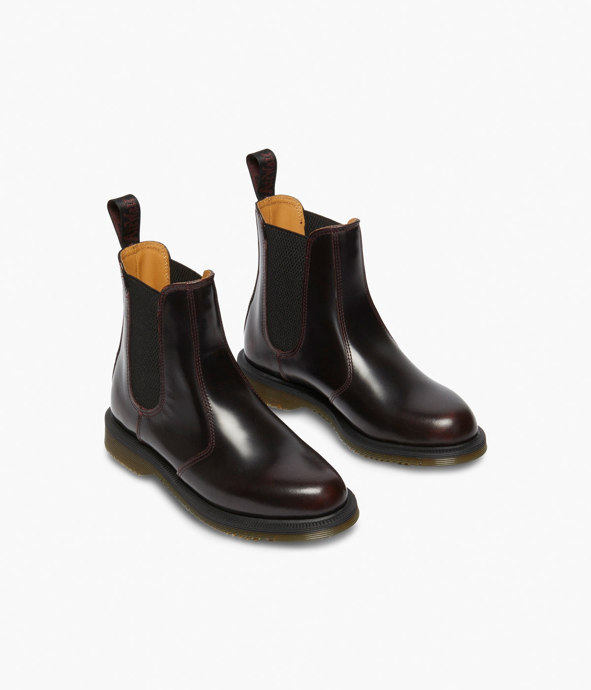 Dr. Martens Flora Smooth Chelsea Boots | Polished Leather
