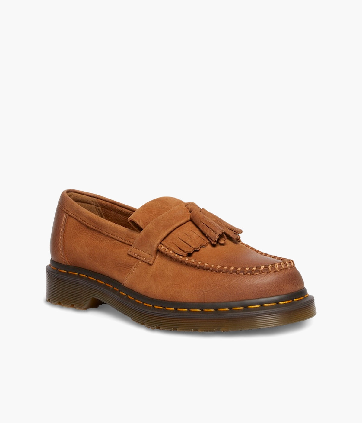Dr. Martens Adrian Nubuck Tassel Loafers Desert Brown | Classic