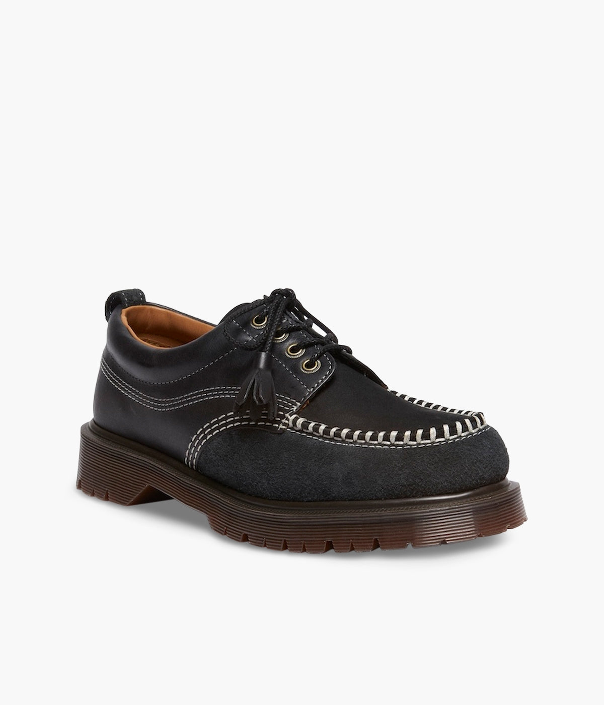 Dr. Martens Lowell Shoes – Leather, Nubuck & Suede | Classic Black