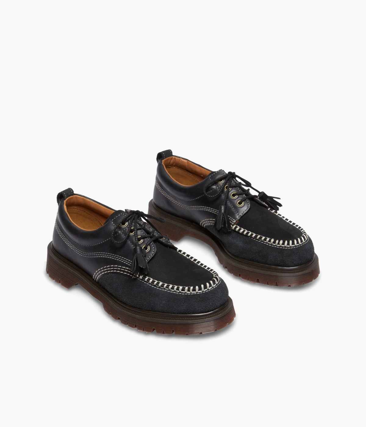 Dr. Martens Lowell Shoes – Leather, Nubuck & Suede | Classic Black