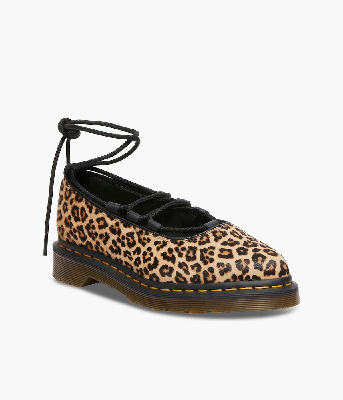 く*ん様 【Dr. Martens】Elphie II leopard バレエ Dr. Martens Elphie II Ballet Flats | Mini Leopard Print Shoes