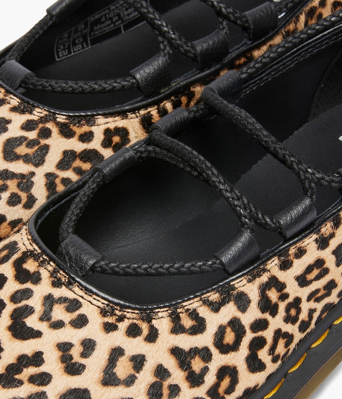 Dr. Martens Elphie II Ballet Flats | Mini Leopard Print Shoes