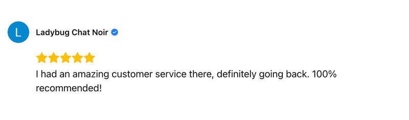 I had an amazing customer service there, definitely going back. 100% recommended!