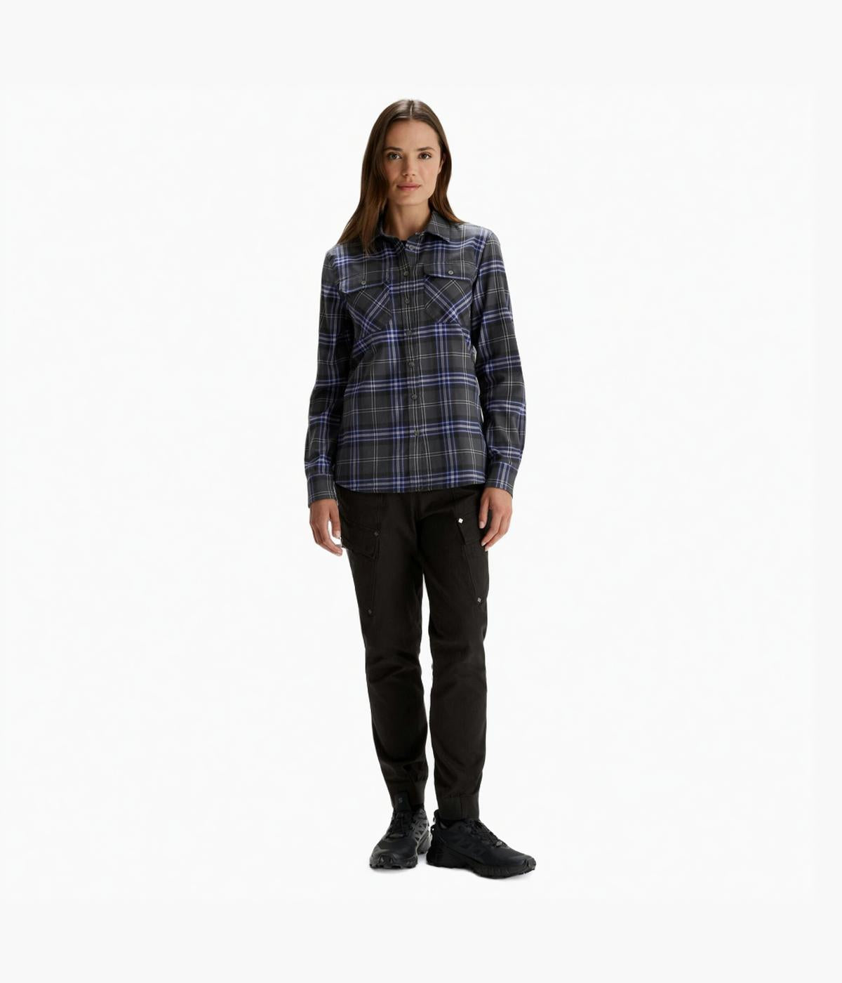 #color_Mountain Plaid Dark Night