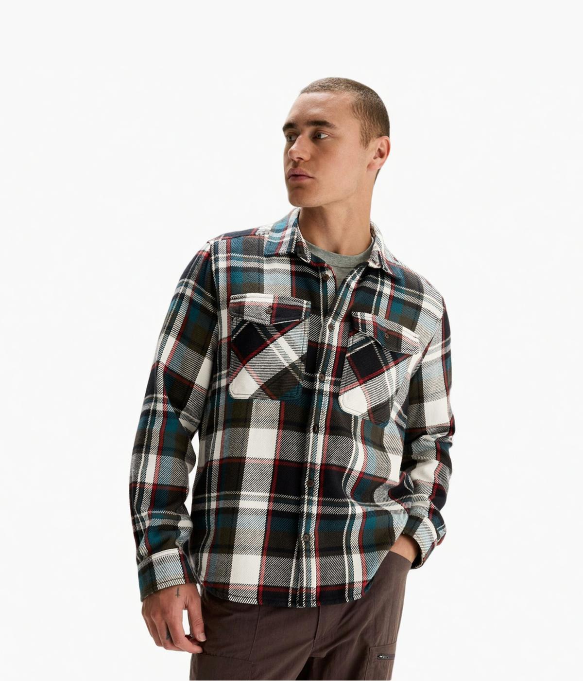 #color_Hut Plaid Dark Moss