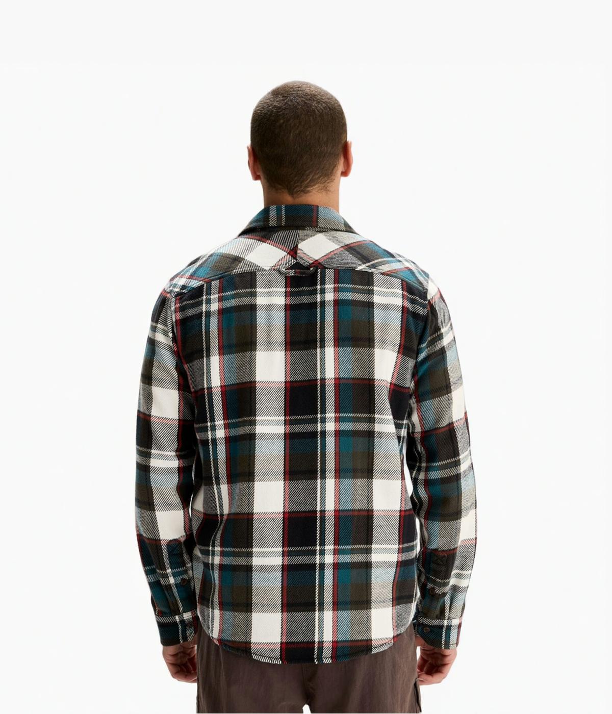 #color_Hut Plaid Dark Moss