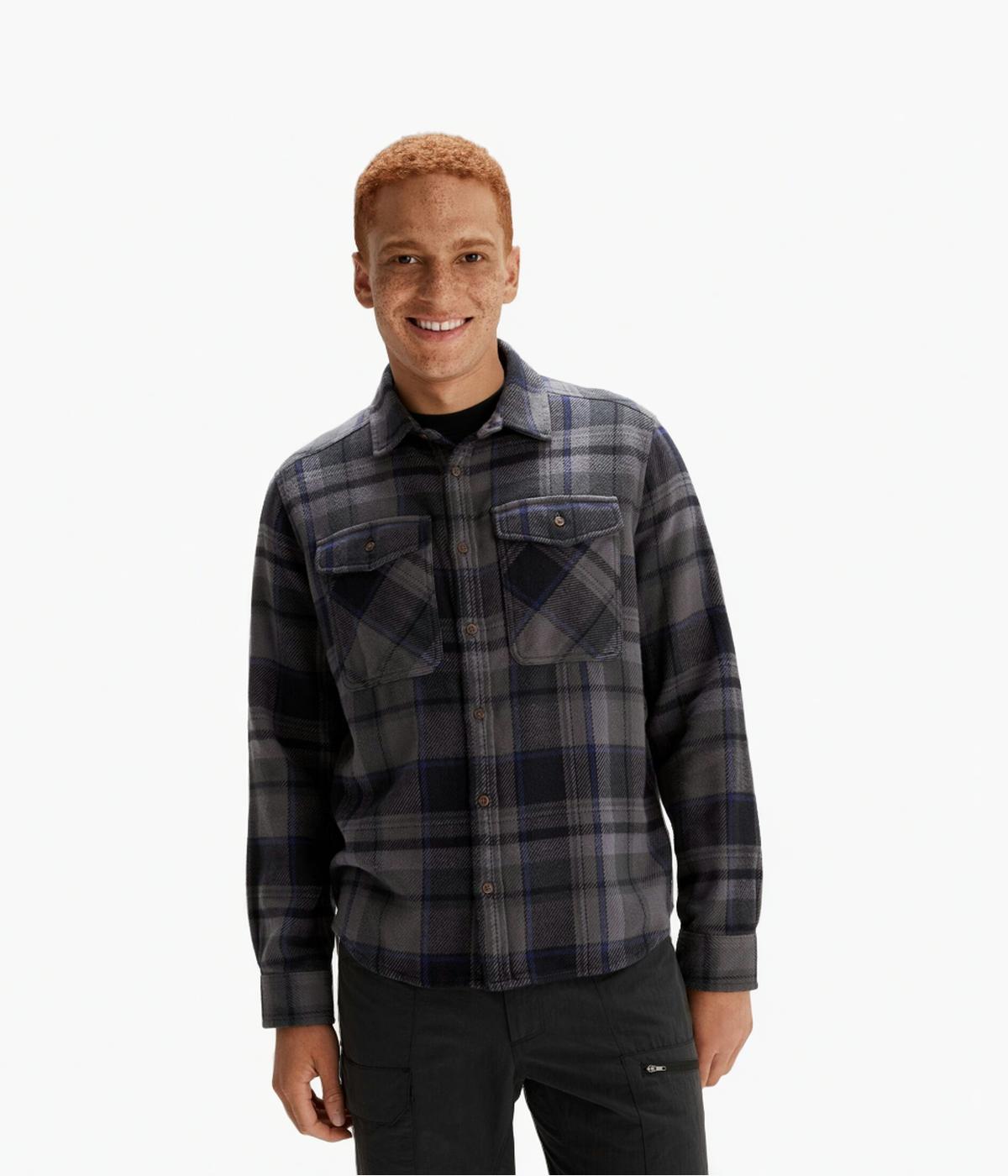 #color_Hut Plaid Charcoal