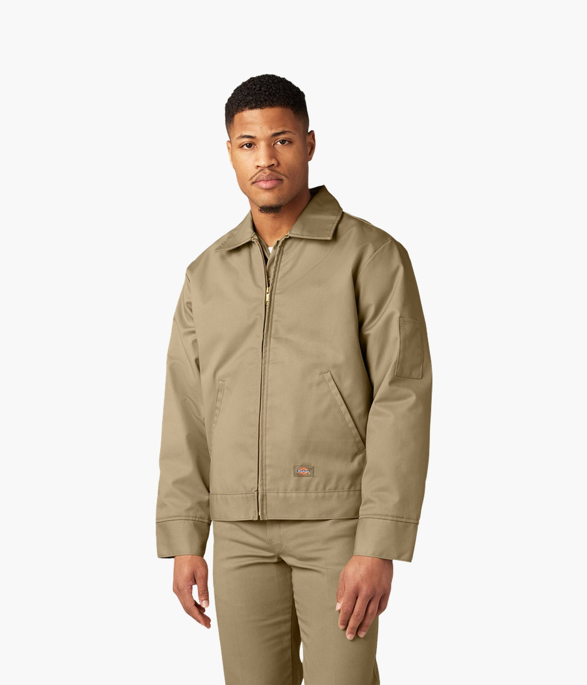 Dickies Men's Insulated Eisenhower Jacket | Durable Twill Shell