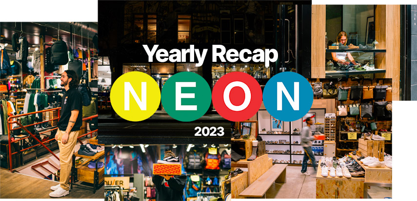 Shop NEON yearly recap 2023 Canada