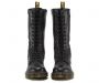 Dr. Martens 1B99 Virginia Leather Knee High Boots in Black Virginia