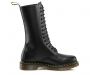 Dr. Martens 1914 Smooth Leather Tall Boots in Black Smooth