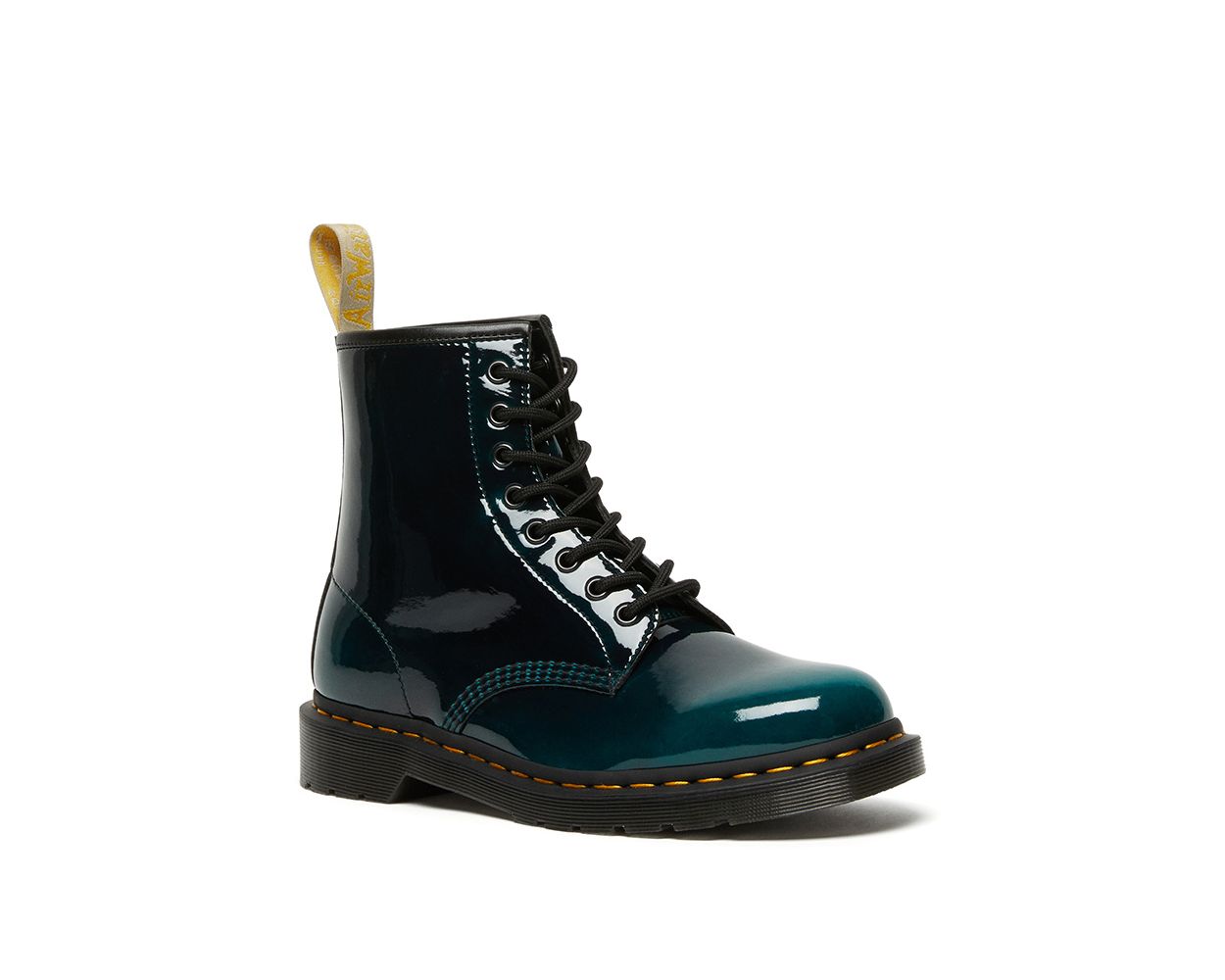 deed het Taiko buik Post impressionisme Dr. Martens Vegan 1460 Gloss Ankle Boots in Black | NEON Canada