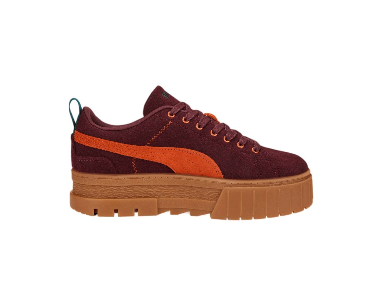 Puma Mayze Wooly Women's Sneakers in Aubergine | NEON Canada