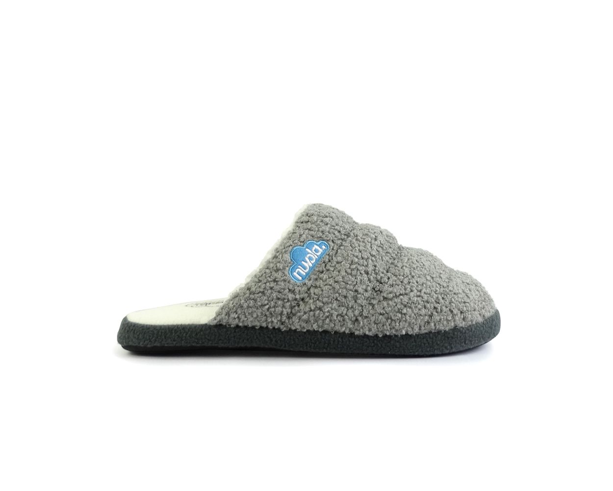 Seks skade sejle Nuvola Zueco Sheep Slippers in Gray | NEON Canada