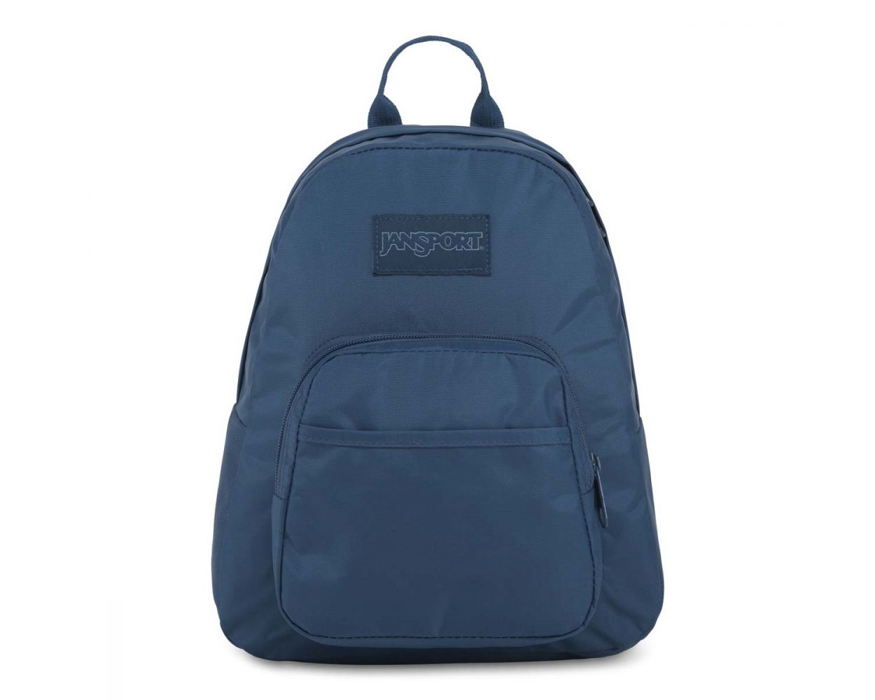 JanSport Mono Half Pint Mini Backpack in Dark Denim Blue | NEON Canada
