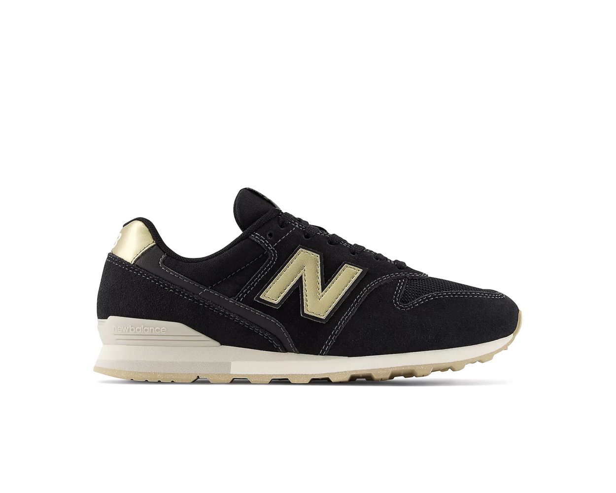 New Balance Women's WL996v2 Black with Magnet NEON Canada
