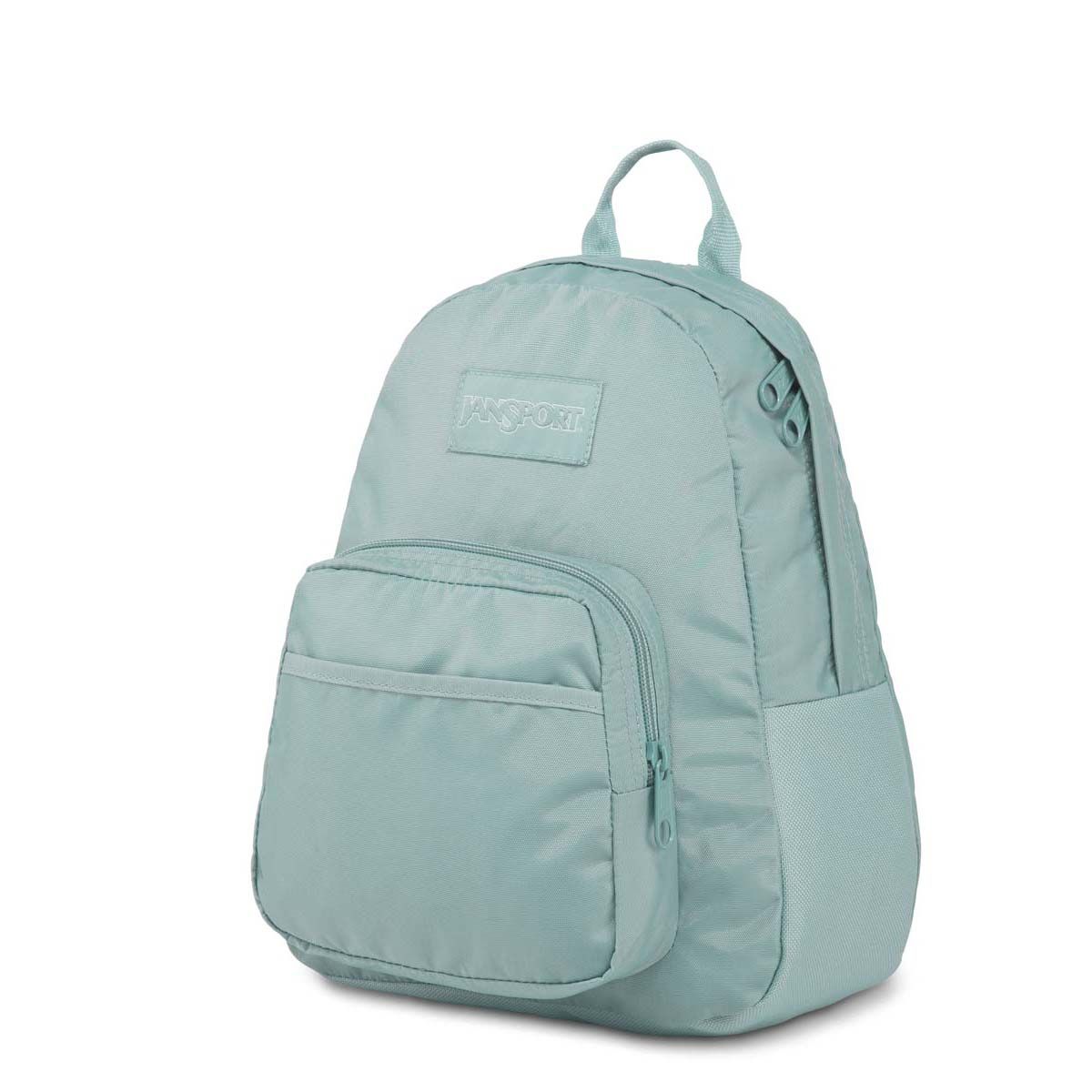 JanSport Mono Half Pint Mini Backpack in Moon Haze | Neon