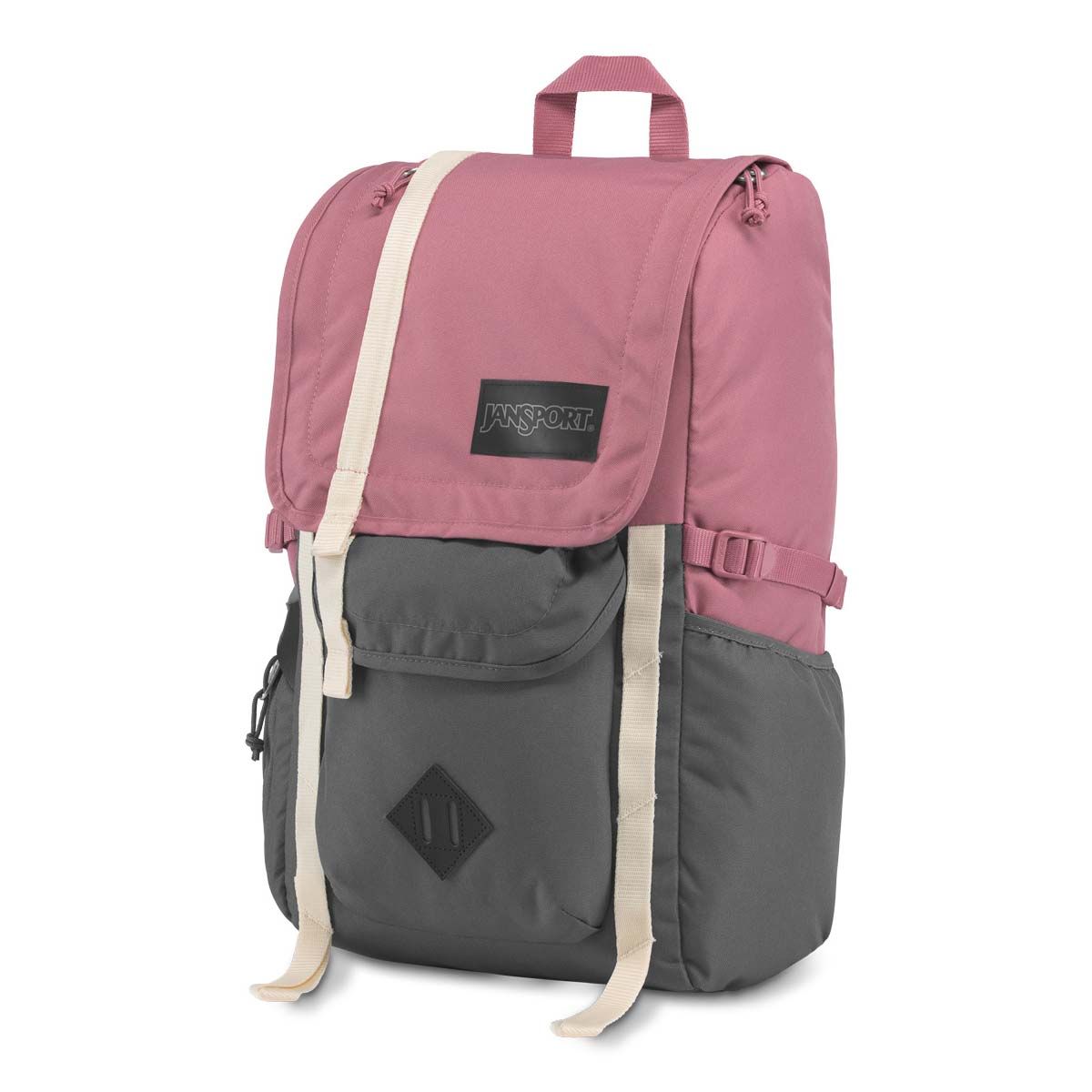 JanSport Hatchet Backpack in Blackberry Mousse | Neon