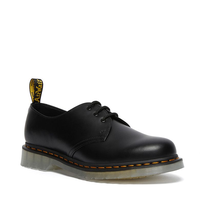 Dr. Martens 1461 Iced Smooth Leather Oxford Shoes in Black