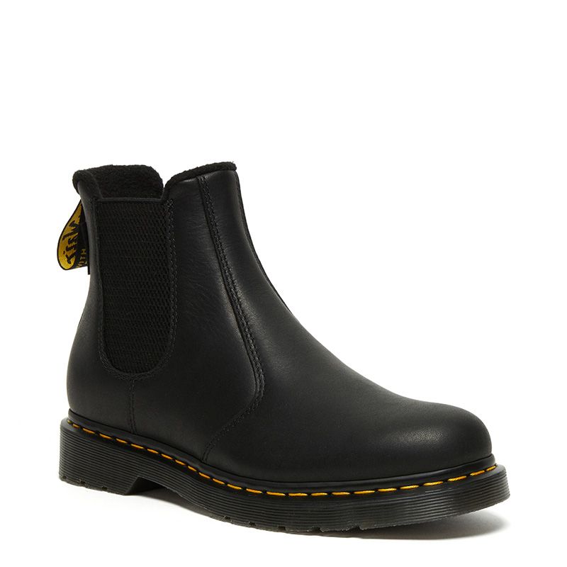 Dr. Martens 2976 Warmwair Leather Chelsea Boots in Black