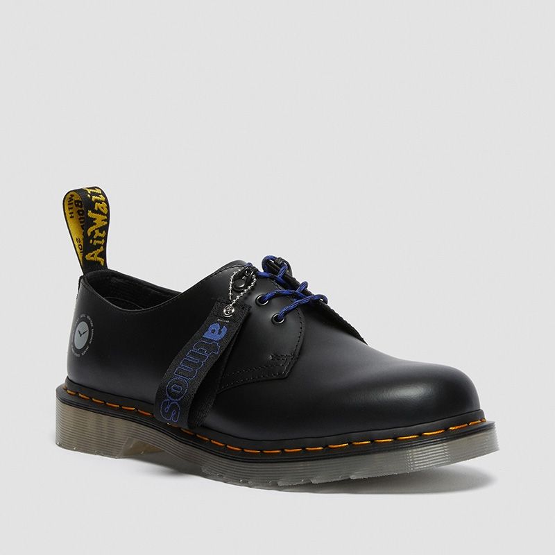 Dr. Martens 1461 Atmos Leather Oxford Shoes in Black