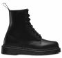 Dr. Martens 1460 Mono Smooth Leather Lace Up Boots in Black Smooth
