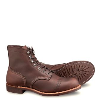 Red Wing Iron Ranger Men's 6-inch Boot in Amber
