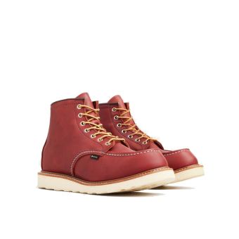 Red Wing GORE-TEX® Moc Men's 6-Inch Boot Waterproof Leather in Russet