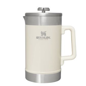 Stanley Classic Stay Hot French Press - 48 Oz in Cream Gloss