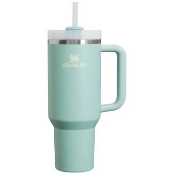 Stanley The Quencher H2.0 Flowstate™ Tumbler - Soft Matte - 40 Oz - 1.18 L in Seafoam