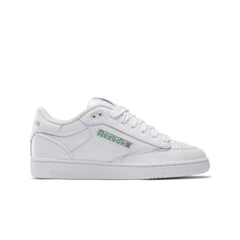 Reebok Beams Club C Bulc Shoes in Ftwr White/Glen Green/Ftwr White