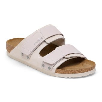 Birkenstock Uji Nubuck/Suede Leather Regular in Antique White