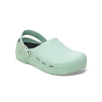 Birkenstock Birki Air 2.0 Polyurethane Regular in Matcha