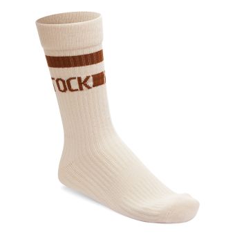 Birkenstock Cotton Tennis Socks in Eggshell