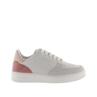 Victoria Madrid Faux Leather Logo in Coral